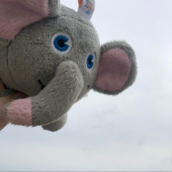Bean Bagimals Plush Elephant Stuffed Animal 4” - Picture 4 of 8